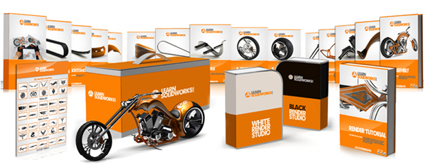 First prize of the Render Contest is the SOLIDWORKS Chopper Tutorial