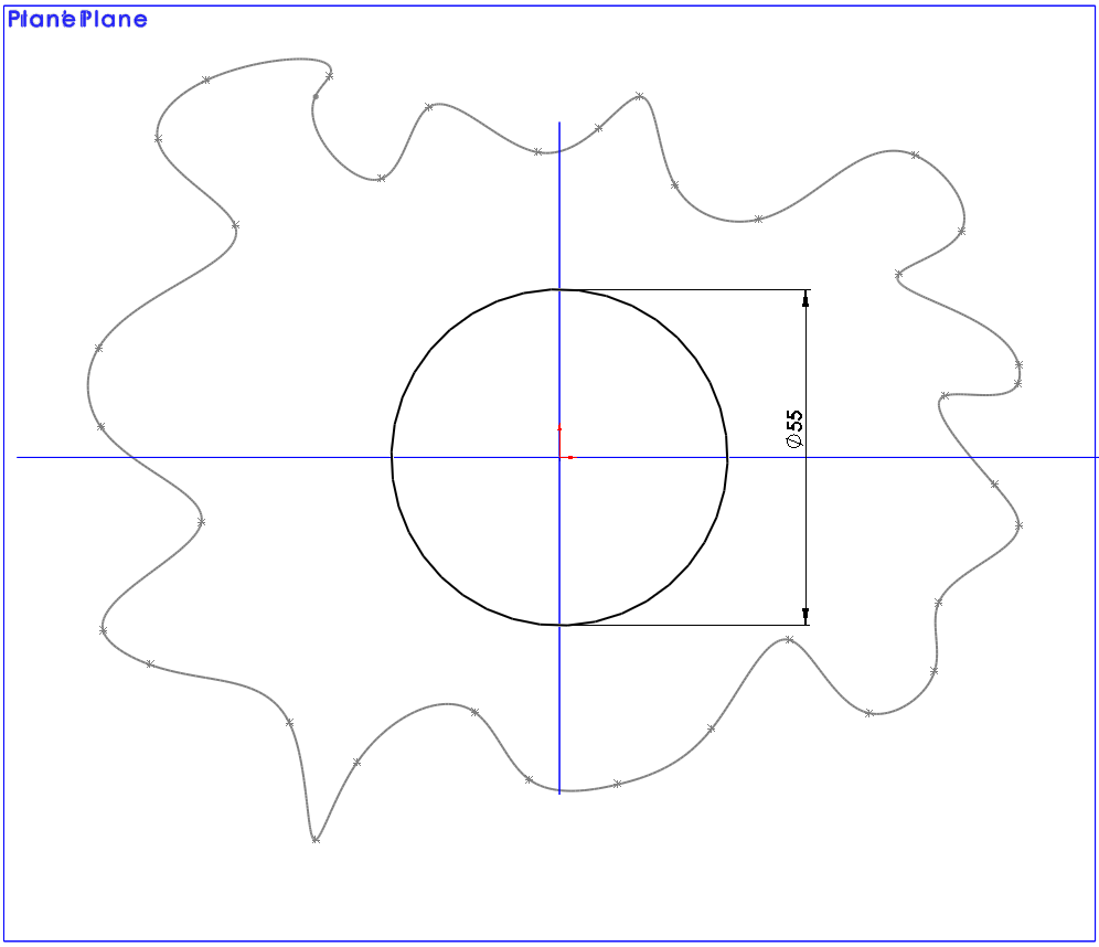 Circle sketch