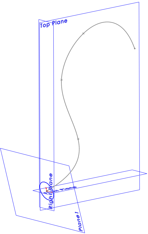 SOLIDWORKS Circle