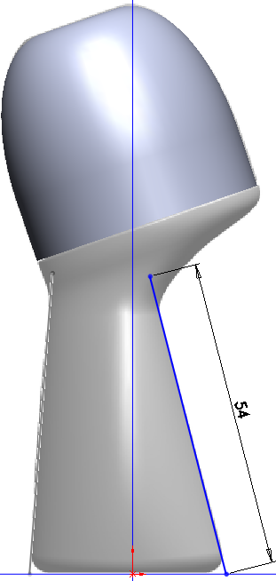 Draw a second spline