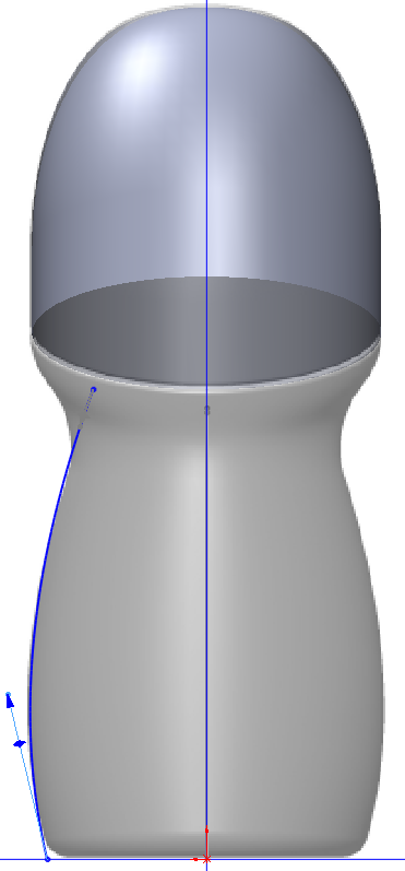 Draw a third spline