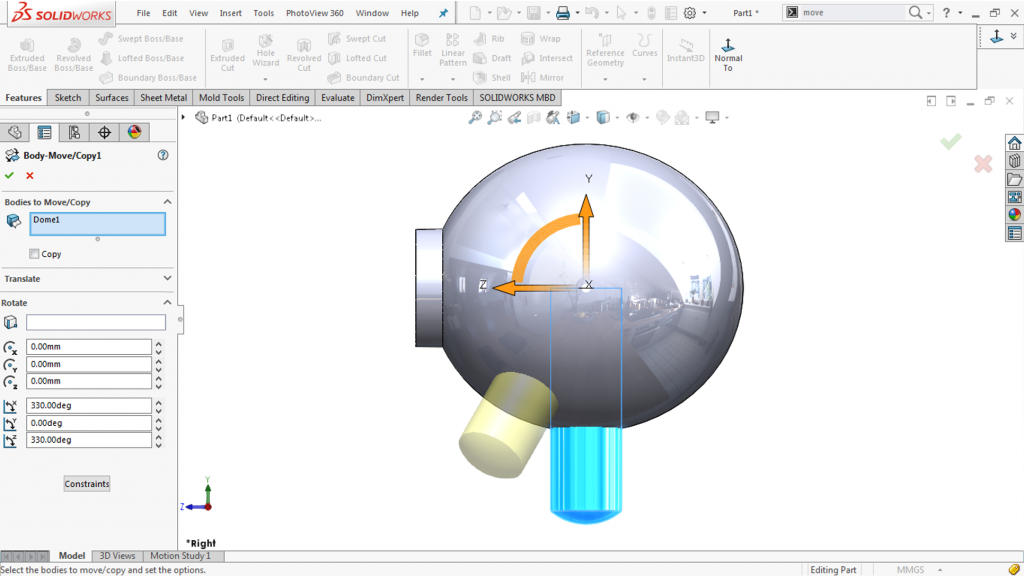 SolidWorks Piggy Bank tutorial